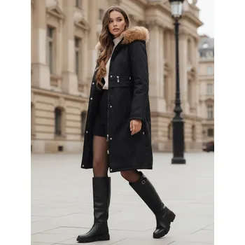 Dámská parka Dstreet dámská Bunda parka zimní NARVENA TY5110 Barva: Černá, Velikost: XL