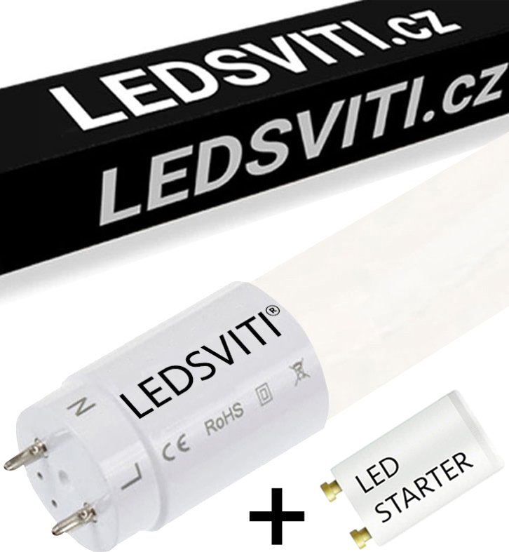 LEDSVITI XGYT8B105-E24-150cm-6000K LED trubice 150cm 24W 6000K studená-bílá + startér + startér