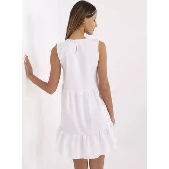 Dámské šaty Šaty WN SK 701.81 bílá L
