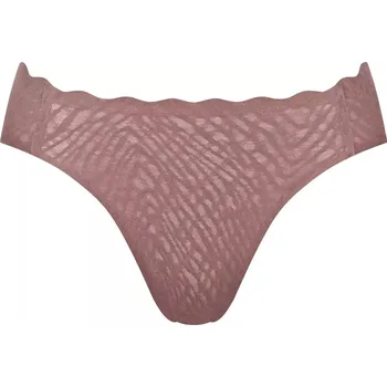 Kalhotky Dámské kalhotky ZERO Feel Bliss High leg - BROWN - sv. hnědé 1141 - SLOGGI BROWN L