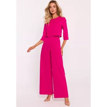 Dámský overall M798 Dvouvrstvý horní overal - fuchsiový EU L