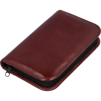 Kožená manikúra a pedikúra vínová - Solingen Zayne vínová