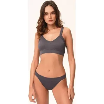 Dámské spodní prádlo Henderson Dámské bikiny 42313 Folic S-L světle šedá S