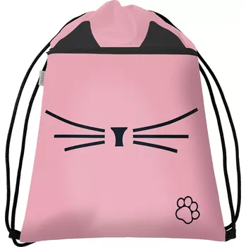Školní sáček Sáček na tělocvik Cat lady