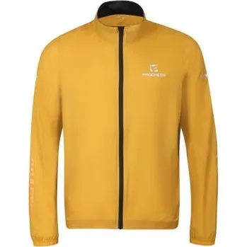 Cyklistické oblečení DRAFTIN pánská cyklistická větrovka písková/černá XXL