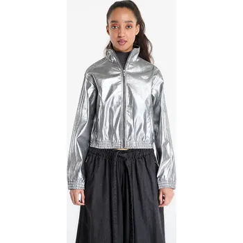 Dámská mikina Mikina adidas Firebird Tt D Silver Metallic L