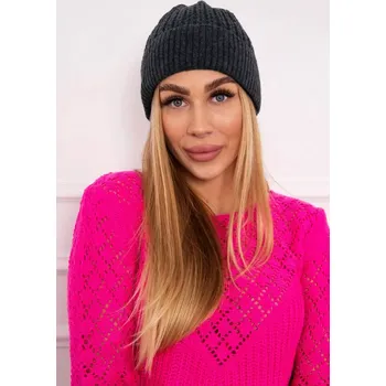 Čepice Tenký uzávěr Wioletta K251 grafit+mořská barva UNI