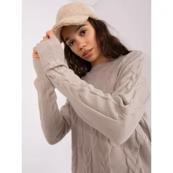 Dámský svetr Přepínač AT SW 2340.43 béžová jedna velikost