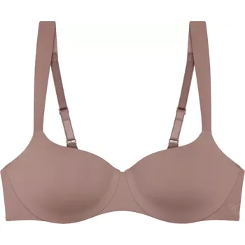 Podprsenka Dámská podprsenka Body Make-Up Illusion Balconette EX - BROWN - hnědá 00ZE - TRIUMPH BROWN 75D