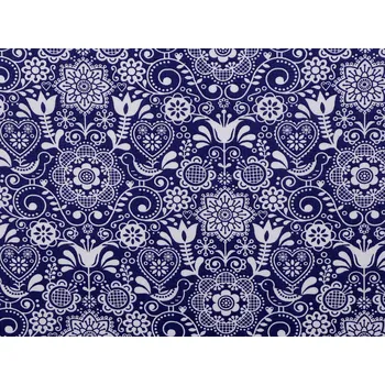 Bavlněná látka / plátno folklor