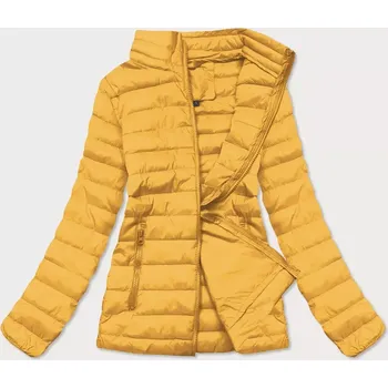Lehká žlutá dámská prošívaná bunda (20311-333) odstíny žluté XL (42)