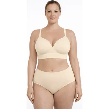 Kalhotky Jemně tvarující bezešvé kalhotky, NUDE Velikost: XL