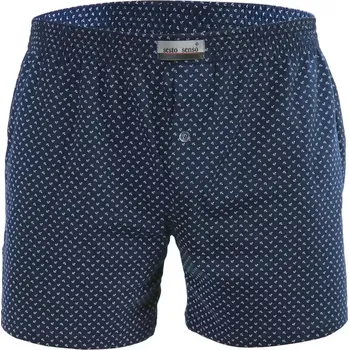 Pánská móda Pánské boxerky PANTHER MAXI GRANÁTOVÉ KOTVY Č. 5 4XL