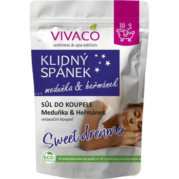 Koupelová sůl Vivaco Sůl do koupele KLIDNÝ SPÁNEK 1000 g