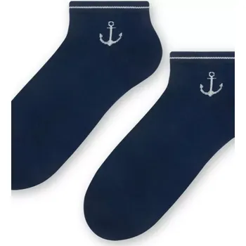 PÁNSKÉ NÁMOŘNÍ PONOŽKY 117 tmavě modrá 44-46