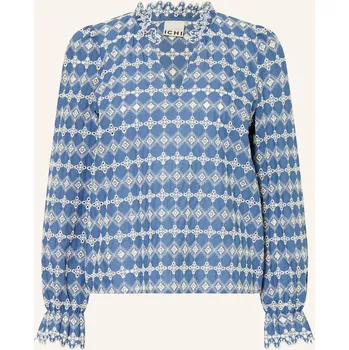 Dámská halenka Ichi Dámská Blůza Ihfulia, modrá / bílá, 36
