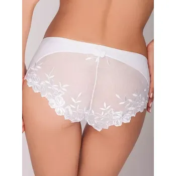 Dámské spodní prádlo Dámské kalhotky Becky 096 Bílá - Ewana L