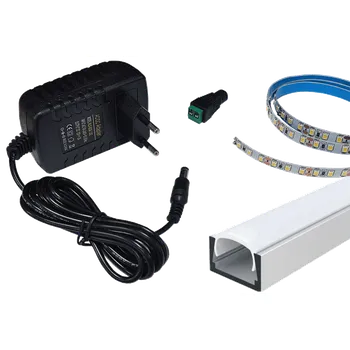 Žárovka LEDSVITI Kompletní sada LED pásek denní bílá 3m