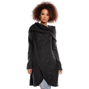 Dámský svetr Dlouhý svetr model 84298 PeeKaBoo universal