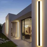 LEDSVITI OT-HWQD-9-150/8cm/wide/6000K Černé LED moderní nástěnné svítidlo strip 45W P 150cm/8cm IP65 6000K s čidlem