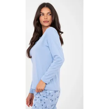 Pánské pyžamo Pyžamo DU PI FP 007.69 světle modré L