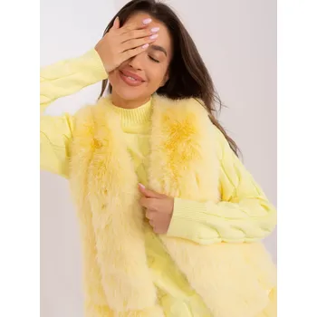 Dámská vesta Vesta AT KZ 2368.00P světle žlutá 2XL/3XL