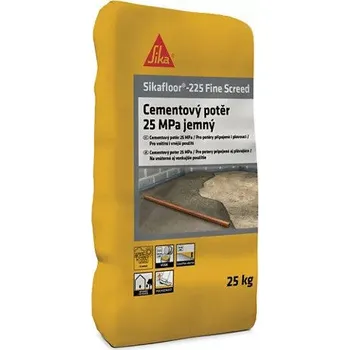 cement Sika Sikafloor®-225 Fine Screed · Jemný cementový potěr 25 MPa