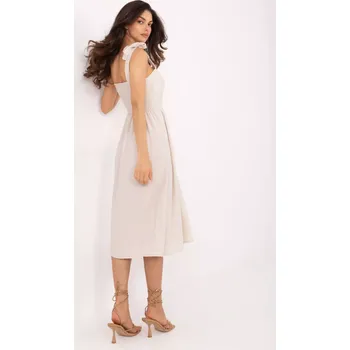 Dámské šaty Šaty MI SK A1830.69 béžové jedna velikost