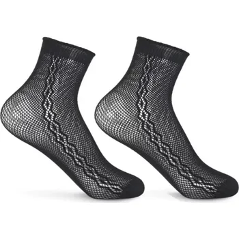 Pánské ponožky DÁMSKÉ PONOŽKY CABARET-W1 černá 36-41