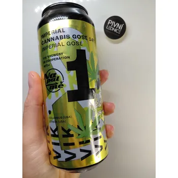 Pivo Vik Imperial Cannabis Gose 14°/5,9% 0,5l