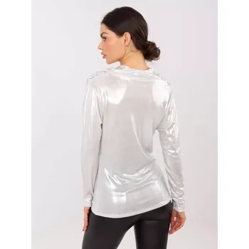 Dámská košile Halenka DHJ BZ 15268.30 stříbrná jedna velikost