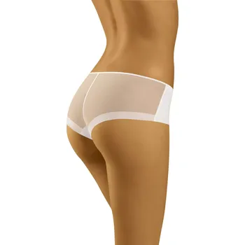 Dámské spodní prádlo Šortky Evita White - Wol-Bar M