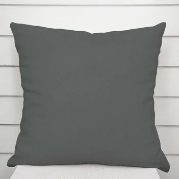 Povlak na polštářek Dekorační povlak na polštář BKU-119 Antracitově šedý 40x40 cm - SKLADEM