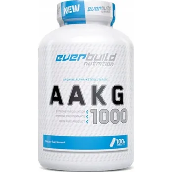 Aminokyselina Arginin Aminokyseliny Everbuild Nutrition 1000 mg / 100 kapslí