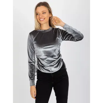 Dámská košile Halenka LK BZ 509033.36P šedá L/XL