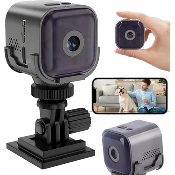 IP kamera MINI WIFI ŠPIÓNKÁLNÍ KAMERA SKRYTÁ ANDROID VZDÁLENÝ NÁHLED DETEKCE POHYBU