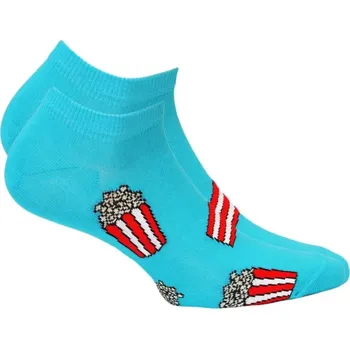Pánské kotníkové ponožky CASUAL tyrkysová 45-47