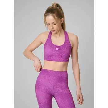 Dámské spodní prádlo Sportovní podprsenka 4F XS růžová