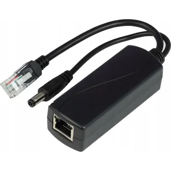 IP kamera PoE Ethernet Splitter 48V na 12V adaptér