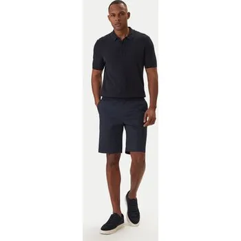 Calvin Klein Šortky z materiálu LV04LF622G Tmavomodrá Slim Fit 38