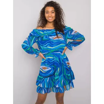 Dámské šaty Šaty DHJ SK 15015 1.48P tmavě modrá jedna velikost