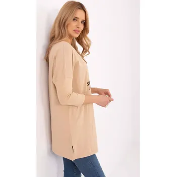 Dámská košile Halenka CLM BZ 0052.37 camel S