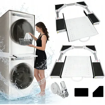 Montážní sada pro pračku a sušičku, Rám pro spojení sušičky 54-69,5 cm