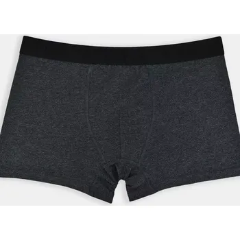 Pánské spodní prádlo PÁNSKÉ BOXERKY PREMIUM BB005 tmavá melanž XXL