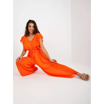 Dámský overall TW KO BI 1121 oblek.80 oranžová jedna velikost