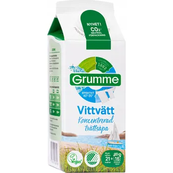 Prací gel Grumme prací prostředek na bílé prádlo 750ml