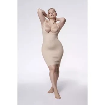 TVAROVACÍ ODĚV POD PRSA 222 BÉŽOVÁ přírodní S