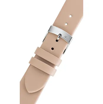 Řemínek na hodinky Kožený řemínek Morellato Micra Evoque 5126875.026 M, béžový - 18 mm