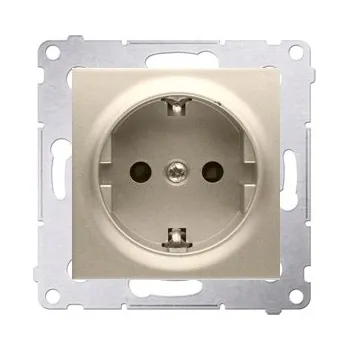 Elektrická zásuvka Kontakt-simon Elektrická Zásuvka - Simon Gold