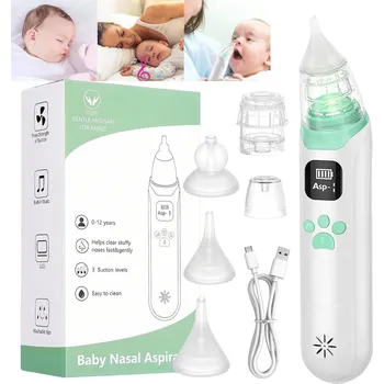 Kojenecká hygiena ELEKTRICKÁ ODSÁVAČKA NOSU USB Type-C